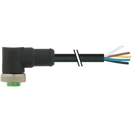 Murrelektronik EXACT12, 4XM12, 5-POLE, MOULDED CABLE, 10.0m PUR/PVC 8x0, 34+3X0.75, UL 7700-A4031-UMC0150